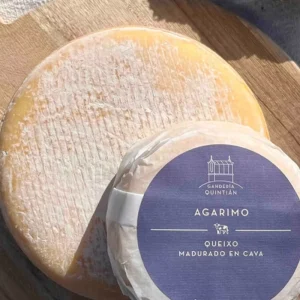 queso agarimo ganadería quintián pieza pasta blanda corteza lavada queso gallego artesanal